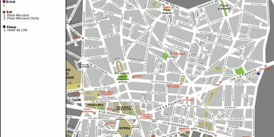 Mapa opera