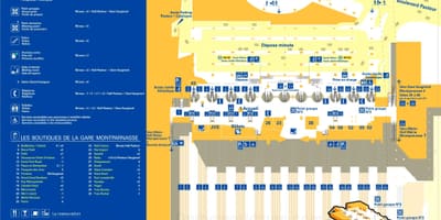 Mapa Paris 