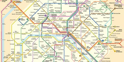 Paříži ratp mapy